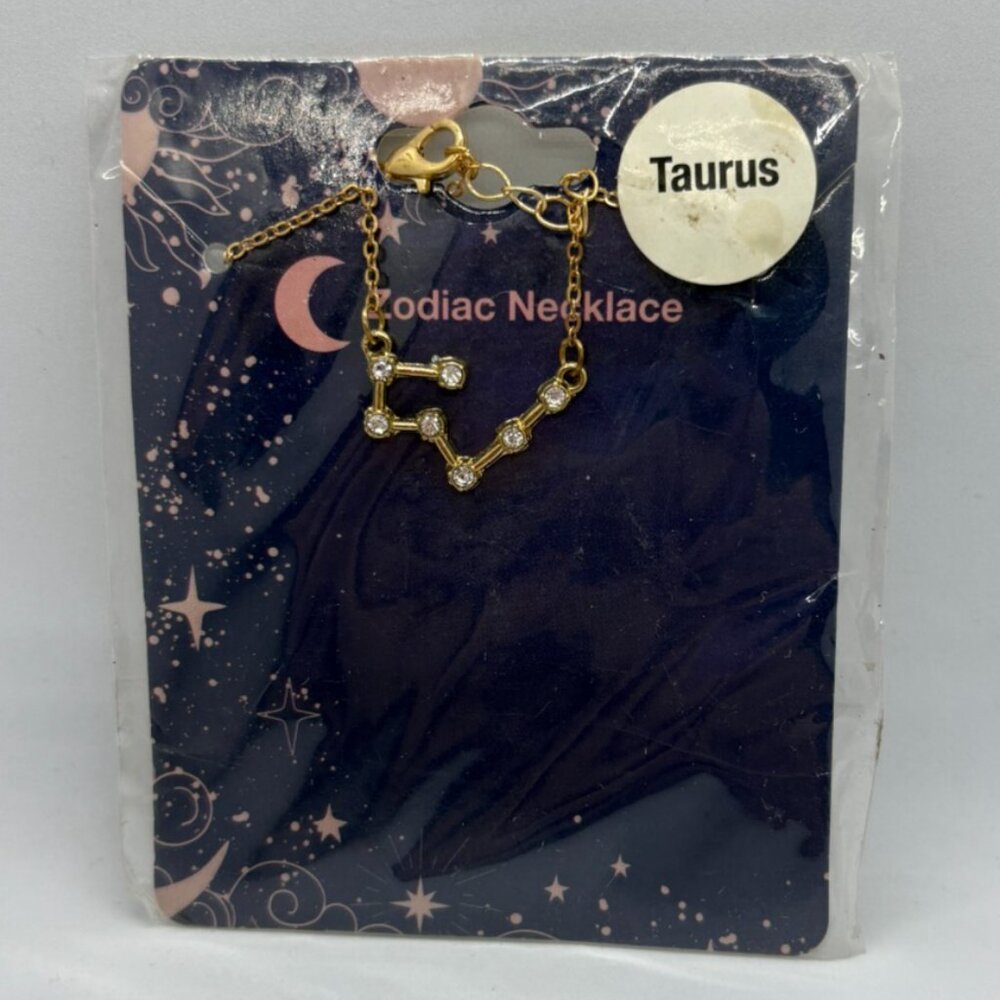 Zodiac Necklace Taurus